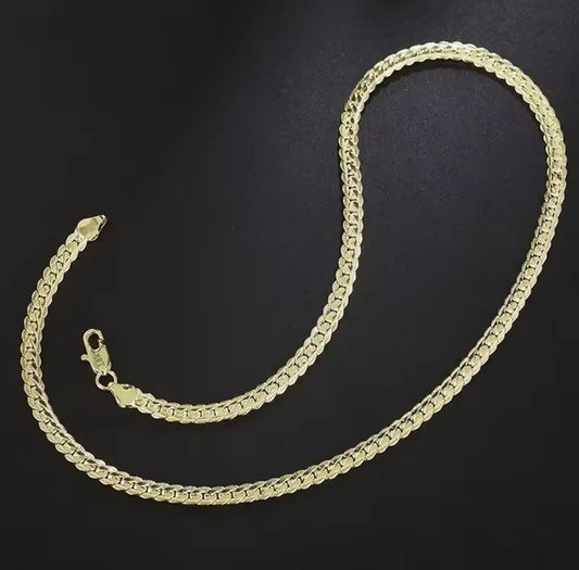 Cadena de oro hombre 18k